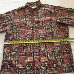 Tori Richard Abstract Button-Down Shirt. Like New Condition, Sz. 2XB